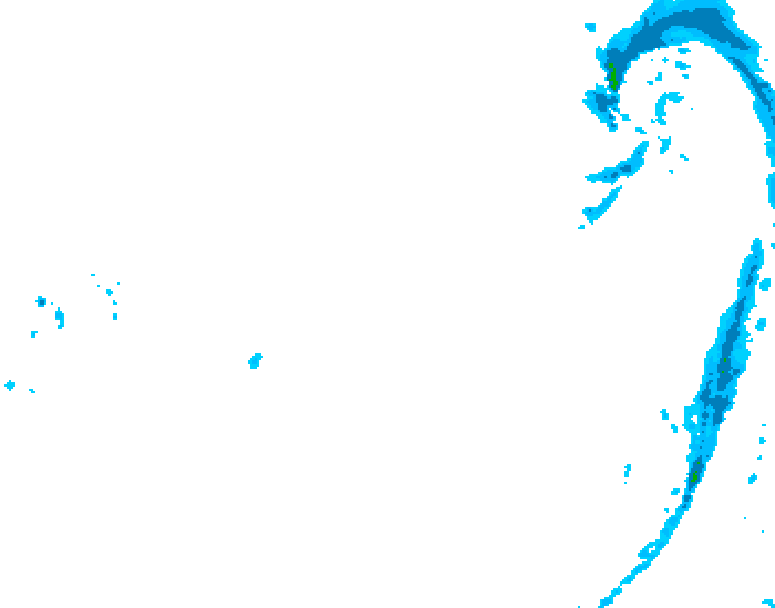 GDPS precipitation 054 hour forecast chart for Canada based on 2026/03/26 1200Z data