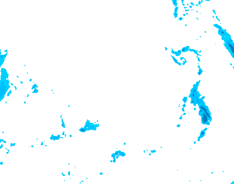 GDPS precipitation 108 hour forecast chart for Canada based on 2026/03/26 1200Z data