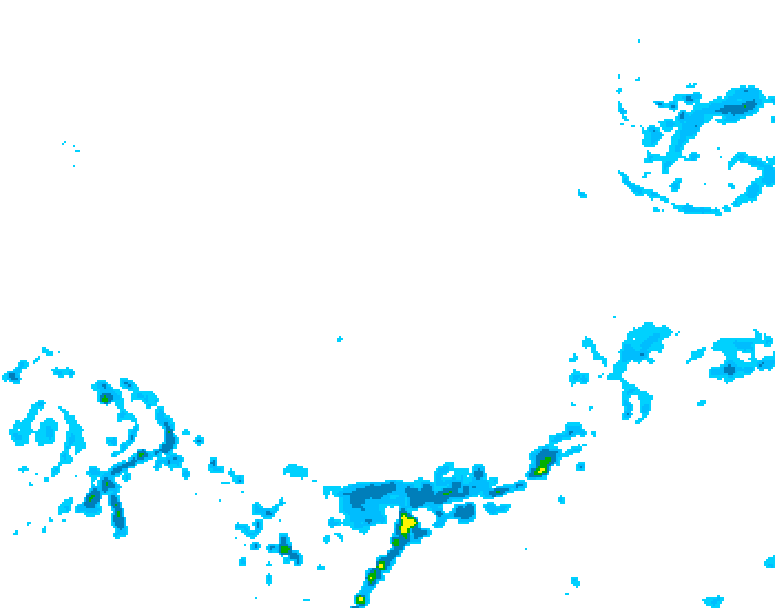 GDPS precipitation 156 hour forecast chart for Canada based on 2026/03/26 1200Z data