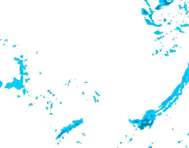 GDPS precipitation 210 hour forecast chart for Canada based on 2026/03/26 1200Z data