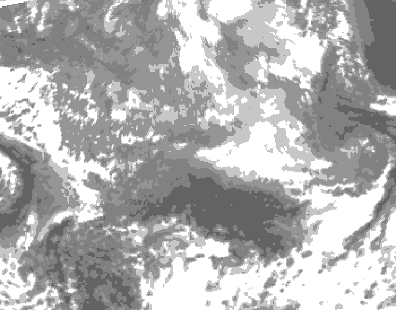 GDPS total cloud 144 hour forecast chart for Canada based on 2026/03/26 0000Z data
