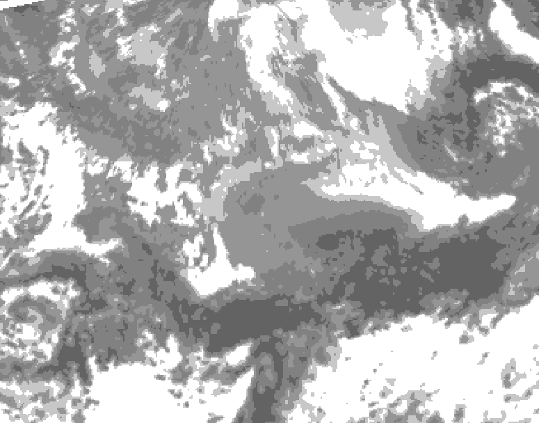 GDPS total cloud 168 hour forecast chart for Canada based on 2026/03/26 0000Z data