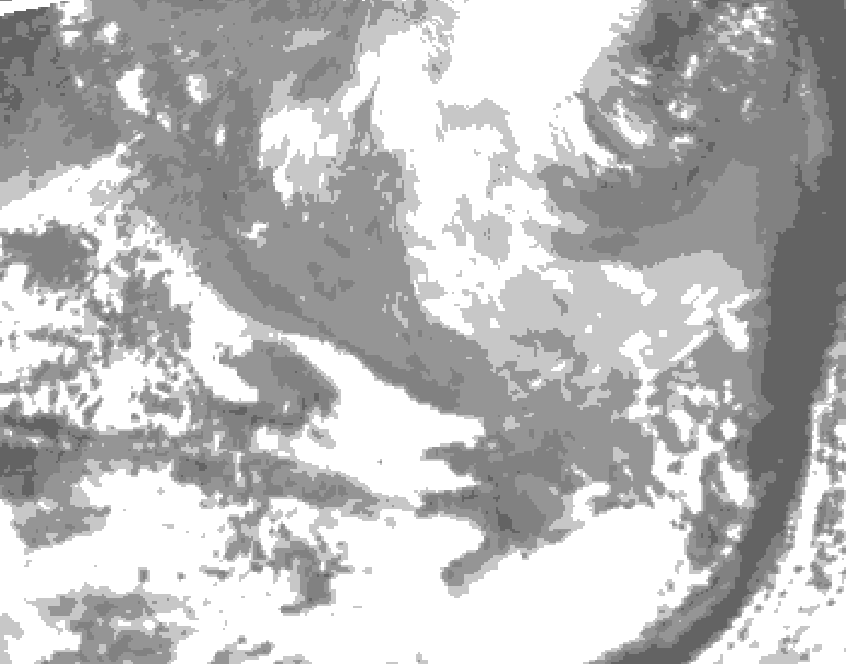 GDPS total cloud 060 hour forecast chart for Canada based on 2026/03/26 1200Z data
