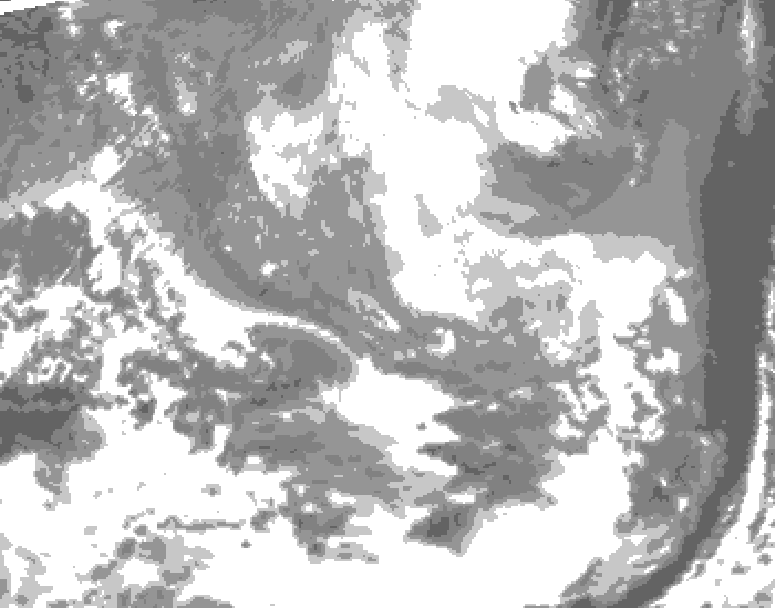 GDPS total cloud 066 hour forecast chart for Canada based on 2026/03/26 1200Z data