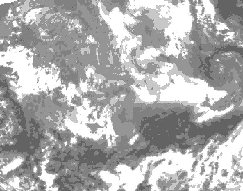 GDPS total cloud 144 hour forecast chart for Canada based on 2026/03/26 1200Z data