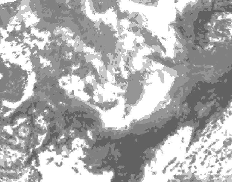 GDPS total cloud 168 hour forecast chart for Canada based on 2026/03/26 1200Z data