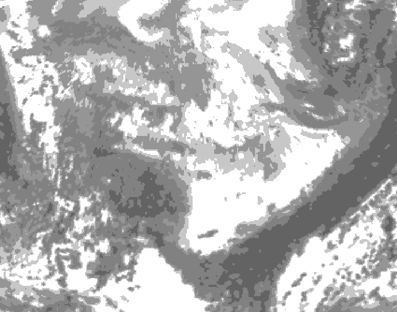GDPS total cloud 186 hour forecast chart for Canada based on 2026/03/26 1200Z data