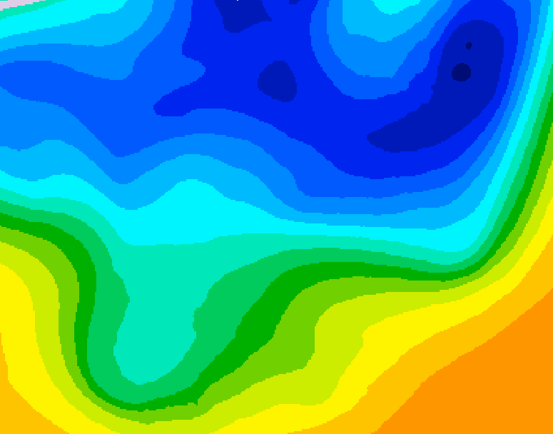 GDPS 500 millibar geopotential height 168 hour forecast chart for Canada based on 2026/03/27 1200Z data