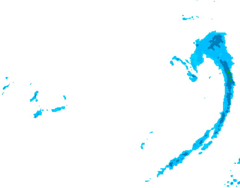 GDPS precipitation 024 hour forecast chart for Canada based on 2026/03/27 0000Z data