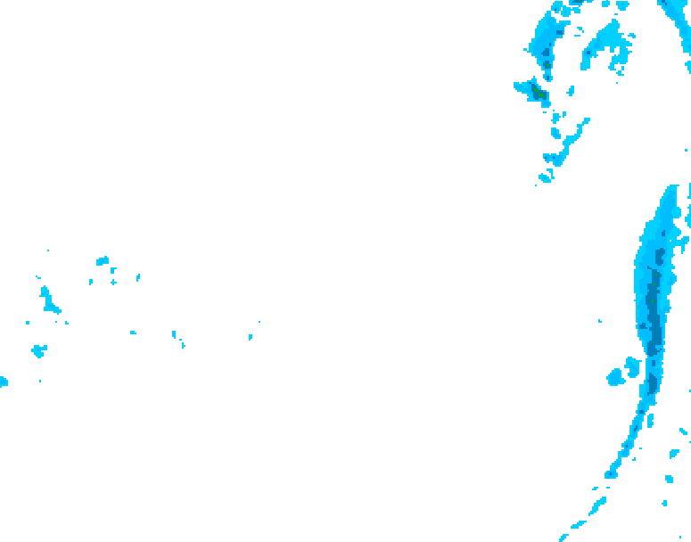GDPS precipitation 048 hour forecast chart for Canada based on 2026/03/27 0000Z data