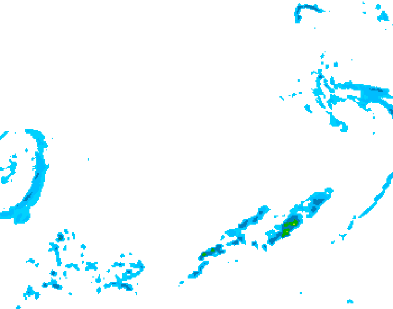 GDPS precipitation 120 hour forecast chart for Canada based on 2026/03/27 0000Z data