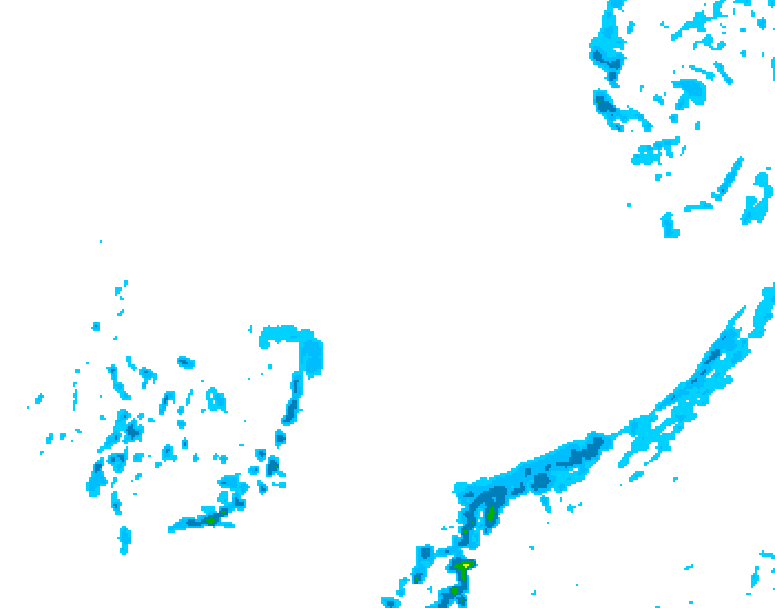 GDPS precipitation 168 hour forecast chart for Canada based on 2026/03/27 0000Z data