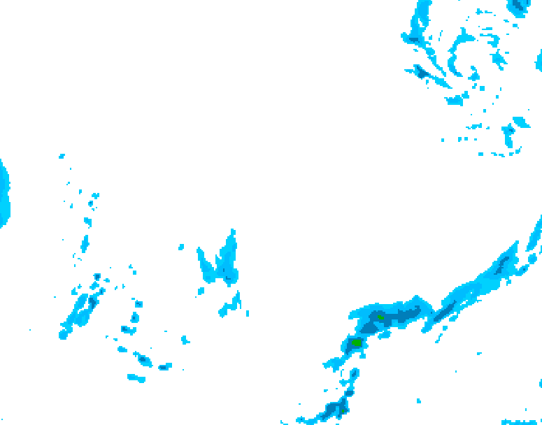 GDPS precipitation 180 hour forecast chart for Canada based on 2026/03/27 0000Z data