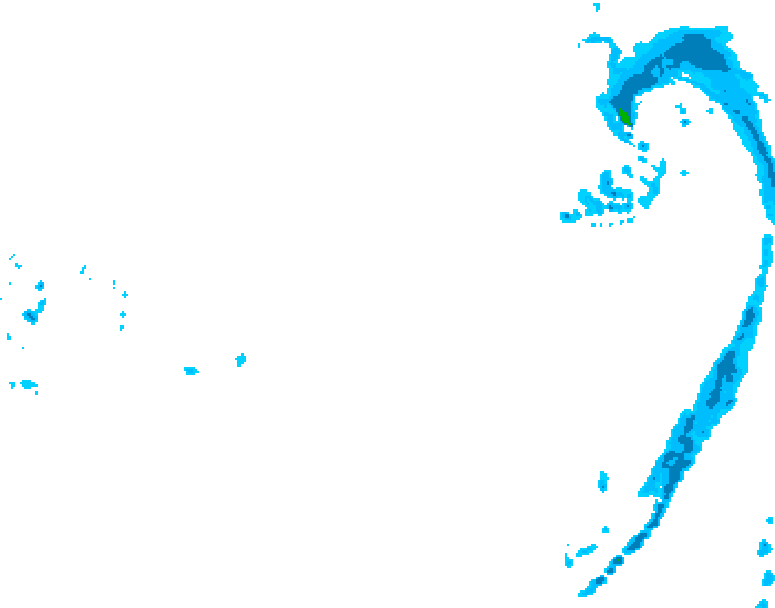 GDPS precipitation 024 hour forecast chart for Canada based on 2026/03/27 1200Z data