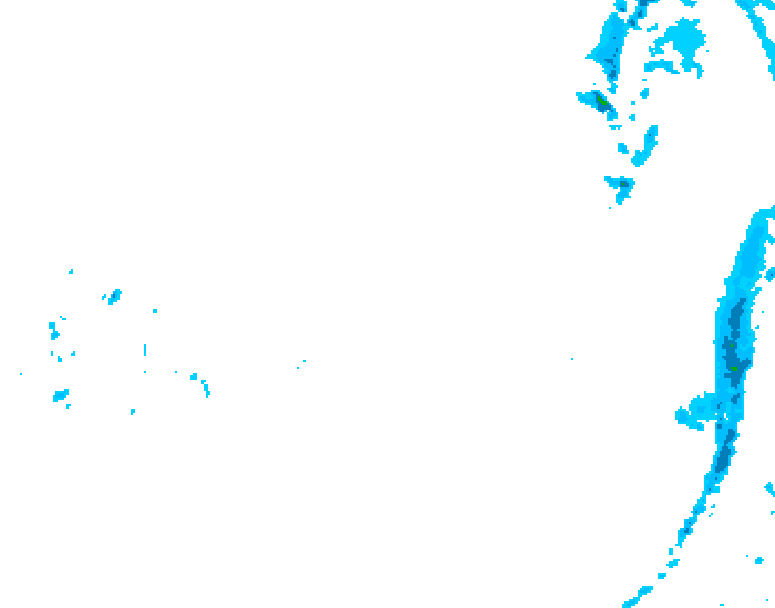 GDPS precipitation 036 hour forecast chart for Canada based on 2026/03/27 1200Z data