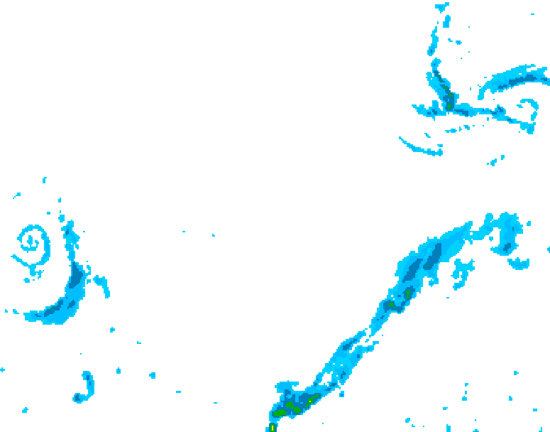 GDPS precipitation 120 hour forecast chart for Canada based on 2026/03/27 1200Z data