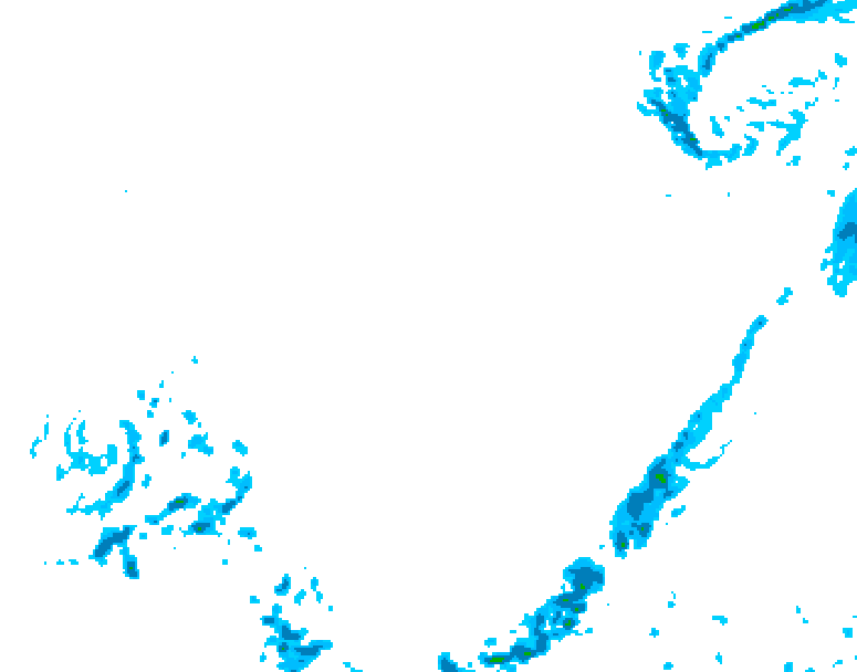 GDPS precipitation 138 hour forecast chart for Canada based on 2026/03/27 1200Z data