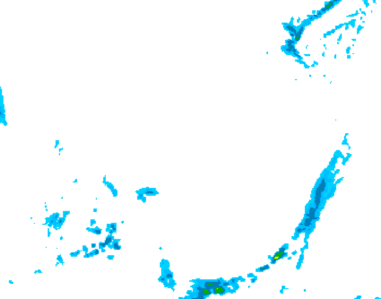 GDPS precipitation 150 hour forecast chart for Canada based on 2026/03/27 1200Z data