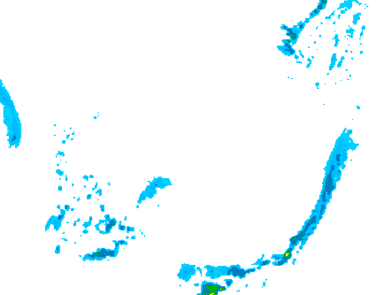 GDPS precipitation 156 hour forecast chart for Canada based on 2026/03/27 1200Z data