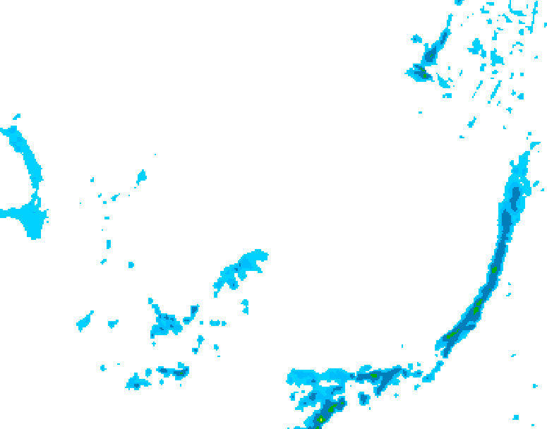 GDPS precipitation 162 hour forecast chart for Canada based on 2026/03/27 1200Z data