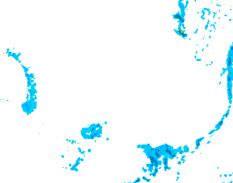 GDPS precipitation 174 hour forecast chart for Canada based on 2026/03/27 1200Z data