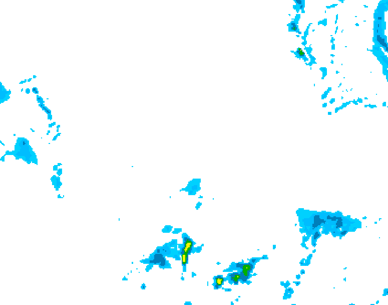 GDPS precipitation 192 hour forecast chart for Canada based on 2026/03/27 1200Z data
