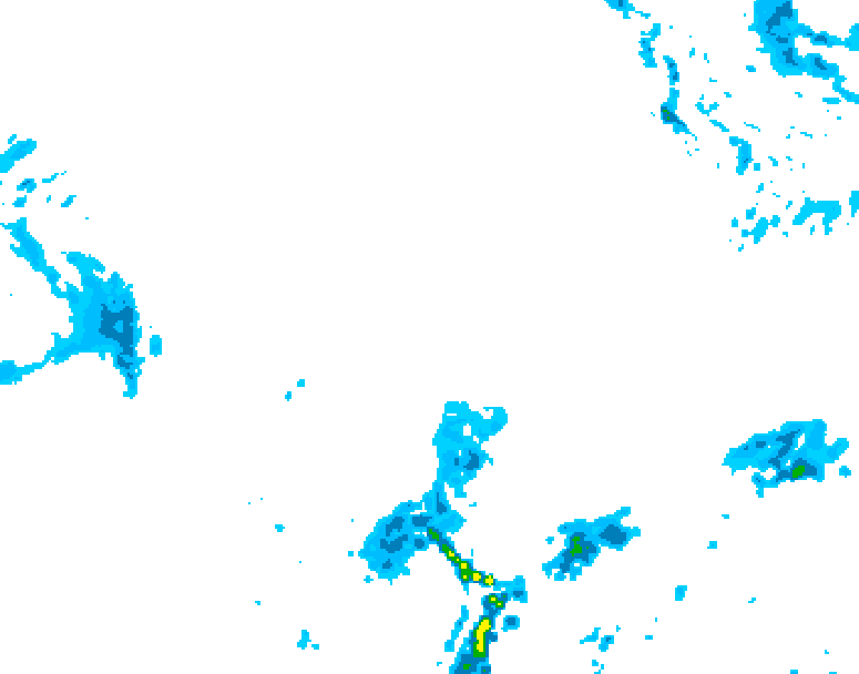 GDPS precipitation 204 hour forecast chart for Canada based on 2026/03/27 1200Z data