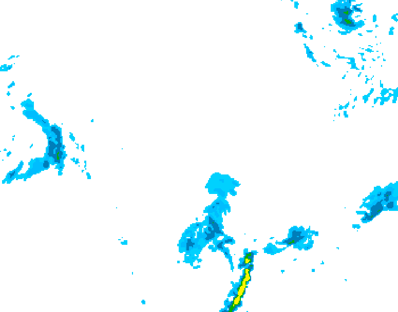 GDPS precipitation 210 hour forecast chart for Canada based on 2026/03/27 1200Z data