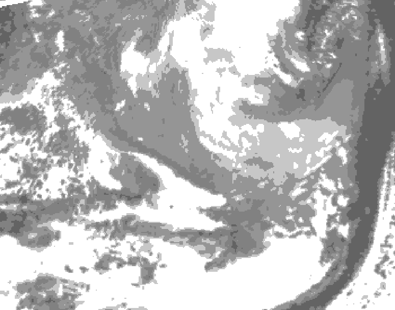GDPS total cloud 048 hour forecast chart for Canada based on 2026/03/27 0000Z data