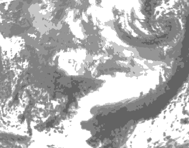 GDPS total cloud 168 hour forecast chart for Canada based on 2026/03/27 0000Z data
