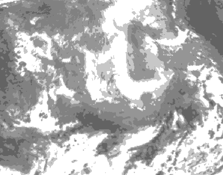 GDPS total cloud 078 hour forecast chart for Canada based on 2026/03/27 1200Z data