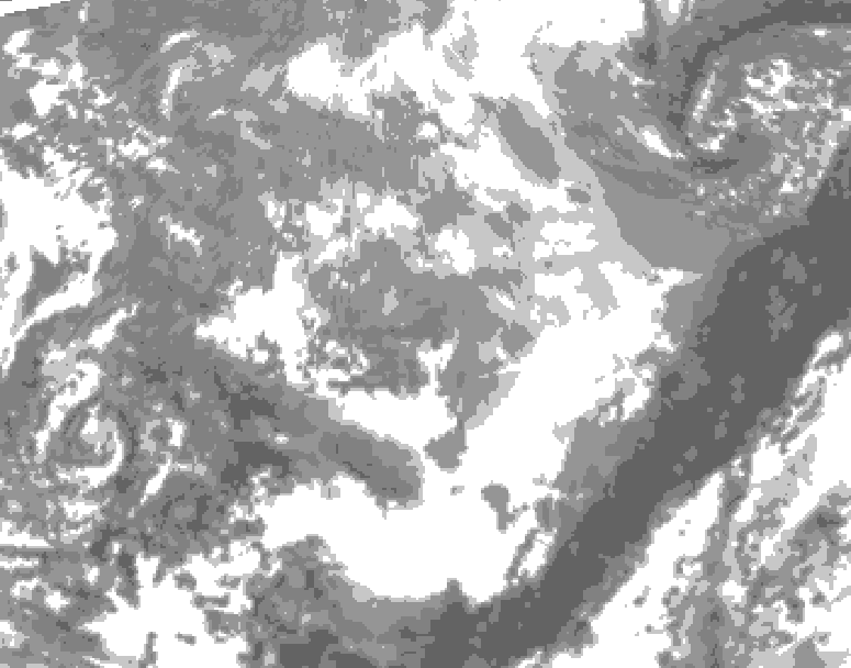 GDPS total cloud 138 hour forecast chart for Canada based on 2026/03/27 1200Z data