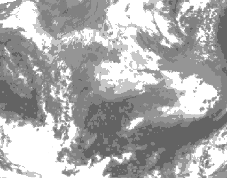 GDPS total cloud 186 hour forecast chart for Canada based on 2026/03/27 1200Z data