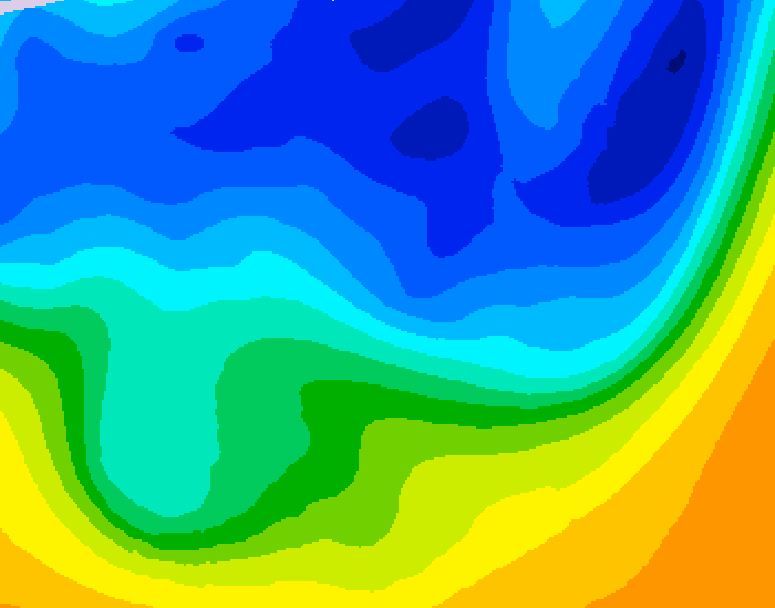 GDPS 500 millibar geopotential height 144 hour forecast chart for Canada based on 2026/03/28 0000Z data