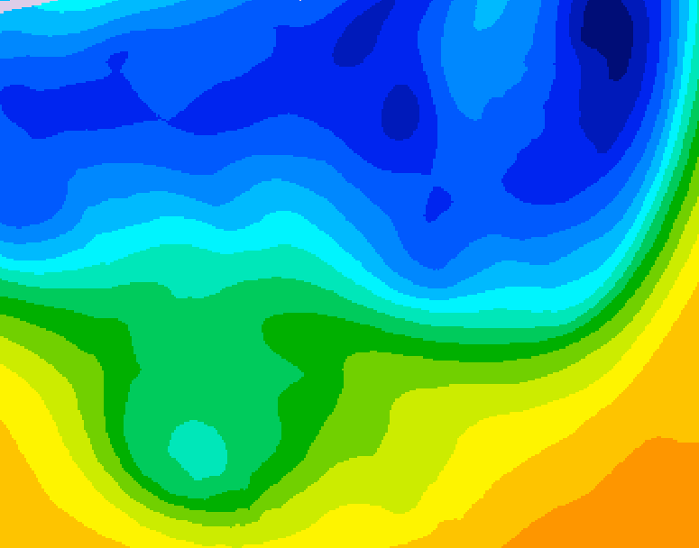 GDPS 500 millibar geopotential height 156 hour forecast chart for Canada based on 2026/03/28 0000Z data