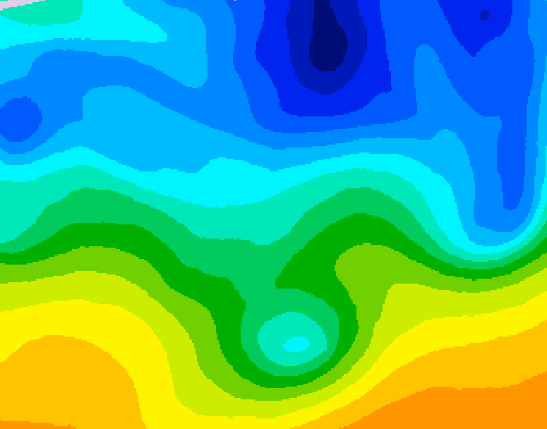 GDPS 500 millibar geopotential height 210 hour forecast chart for Canada based on 2026/03/28 0000Z data