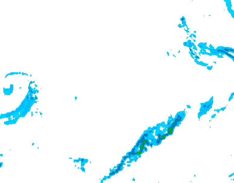 GDPS precipitation 096 hour forecast chart for Canada based on 2026/03/28 0000Z data