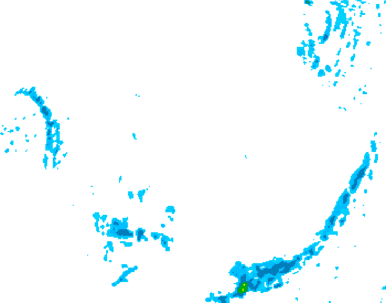 GDPS precipitation 156 hour forecast chart for Canada based on 2026/03/28 0000Z data