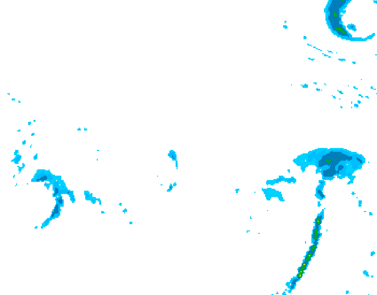 GDPS precipitation 216 hour forecast chart for Canada based on 2026/03/28 1200Z data