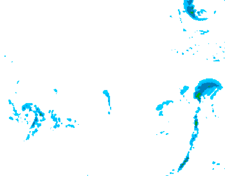 GDPS precipitation 222 hour forecast chart for Canada based on 2026/03/28 1200Z data
