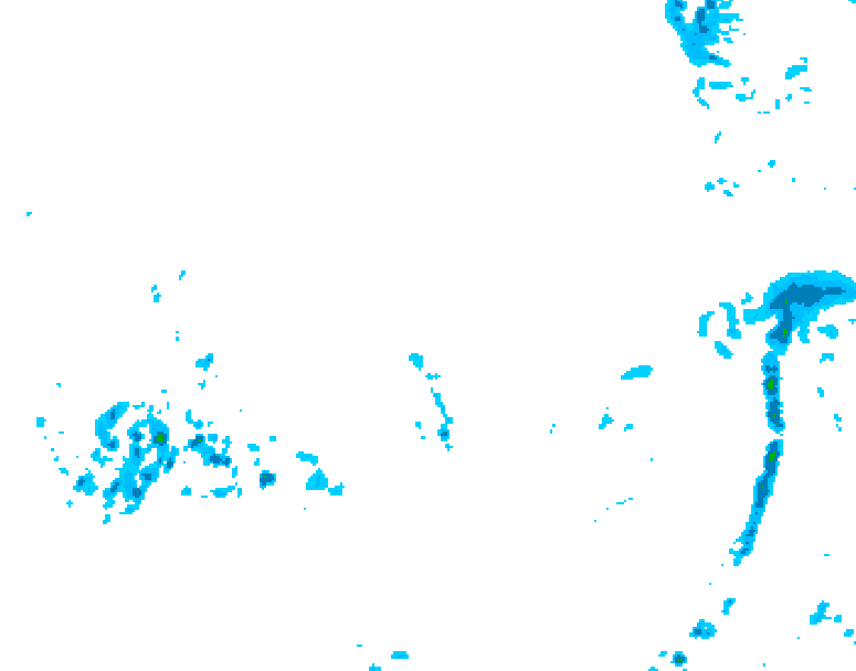 GDPS precipitation 228 hour forecast chart for Canada based on 2026/03/28 1200Z data