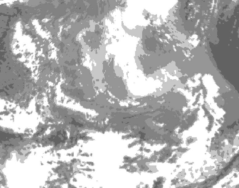 GDPS total cloud 048 hour forecast chart for Canada based on 2026/03/28 0000Z data