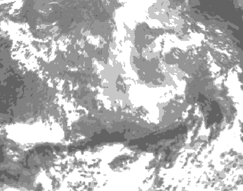 GDPS total cloud 060 hour forecast chart for Canada based on 2026/03/28 1200Z data