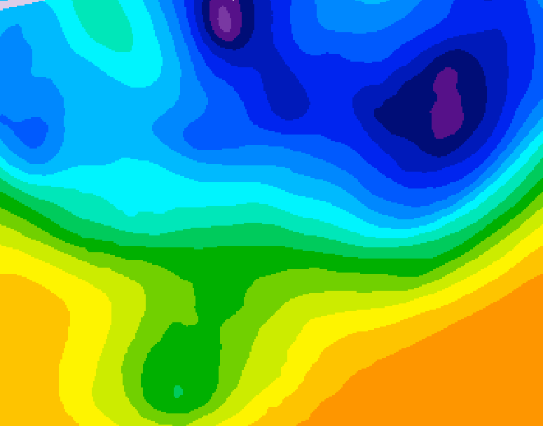 GDPS 500 millibar geopotential height 156 hour forecast chart for Canada based on 2026/03/29 0000Z data