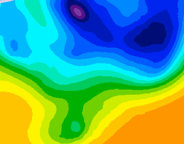 GDPS 500 millibar geopotential height 168 hour forecast chart for Canada based on 2026/03/29 0000Z data