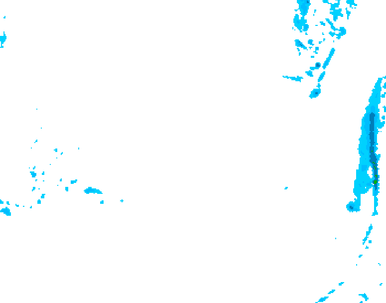 GDPS precipitation 006 hour forecast chart for Canada based on 2026/03/29 0000Z data