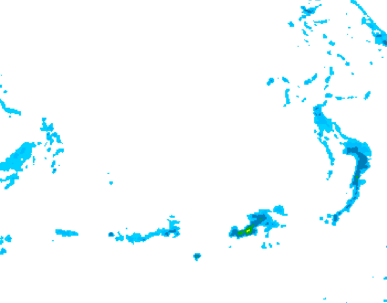 GDPS precipitation 054 hour forecast chart for Canada based on 2026/03/29 0000Z data