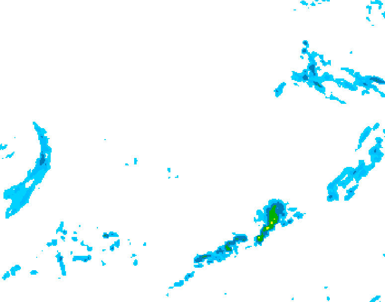 GDPS precipitation 072 hour forecast chart for Canada based on 2026/03/29 0000Z data