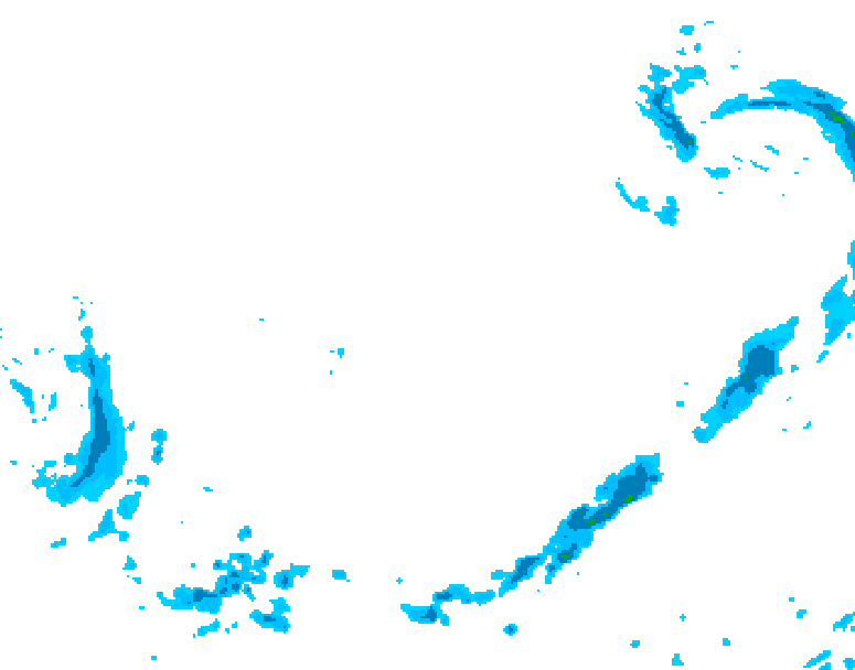 GDPS precipitation 084 hour forecast chart for Canada based on 2026/03/29 0000Z data
