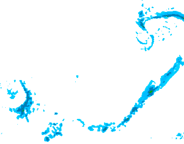 GDPS precipitation 090 hour forecast chart for Canada based on 2026/03/29 0000Z data